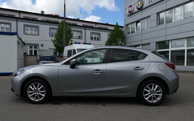 Mazda 3 cena 52900 przebieg: 103000, rok produkcji 2015 z Pyskowice małe 254